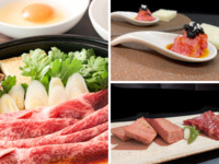 すき焼きで〆る【銀座コース】 