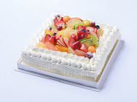 【デリバリー】スペシャルスクエアショートケーキ(30cm×30cm)