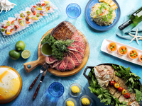 [Renovated] A buffet that guides your mind and body to wellness in a space overlooking Tokyo Bay.