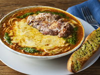 Hakuba LAVAROCK's Special Soup Pasta with Garlic Toast