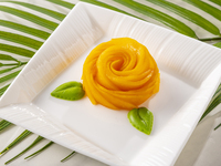 [Chinese Parfait Afternoon Tea Option Menu] + Fresh Mango Rose Decoration