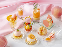 Enjoy the full charm of sweetly fragrant peaches with our "Peach Afternoon Tea."