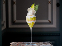 【Dessert Cafe】Salt Milk & Melon Parfait [July 1–31, 2026]