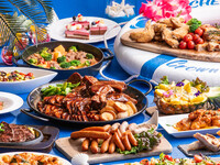 【大人/土日祝】鉄板焼きビーフステーキディナー&デザートビュッフェ 