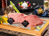 紺碧 －こんぺきー 米沢牛・佐賀牛食べ比べ［200g］鉄板焼コース（8/1～）