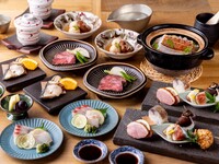[Perfect for business dinners and entertaining] ★Individual servings★ Nihonbashi Course - 2.5 hours all-you-can-drink included - Sashimi, fish, Wagyu beef, etc. Finish with our specialty: sea bream rice cooked in an earthenware pot. 8,500 yen