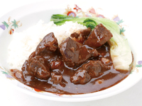 【テイクアウト】牛バラ肉あんかけご飯