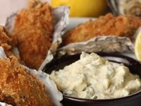 A generous 6-course meal featuring oysters.