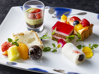 ★オプション《7・8月ランチ》松風四季彩★デザートセレクションへアップグレード
