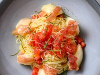 【Special】数量限定　桃の冷製カッペリーニ