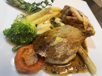 This month’s French dinner course