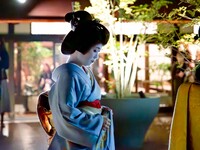 【中秋の名月・9/25】川床ディナー＋天空テラスでの舞妓の舞鑑賞
