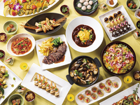 [Obon Period: Aug. 8 (Sat.)–Aug. 16 (Sun.) Dinner Buffet for Adults / 90-Minute Time Limit] All-you-can-eat beef sirloin steak and freshly fried tempura