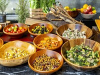 【Web booking / Special price with welcome drink】Weekday Lunch salad bar and grilled dish