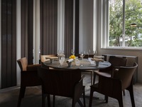 Menu Évidemment (semi-private room)