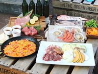 ボトルワイン付き[飲み放題90分付] SEASIDE BBQ PLAN
