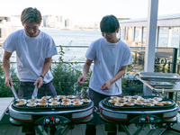 月〜土）ボトルワイン＆シーフード付き！ BBQPLAN[飲み放題90分付]