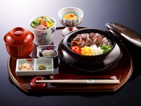 Domestic beef sirloin steak set + one free drink <Weekday lunch only>