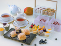 Blueberry and Mango Afternoon tea