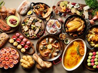 15％OFF! オンライン料金 [土日祝ランチ90分/大人] 夏の地中海ブッフェ＆桃スイーツ 6,375円