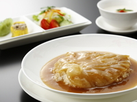 特大ふかひれのあんかけご飯セット