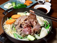 生ラムジンギスカン付吟醸ラムしゃぶ食べ放題コース
