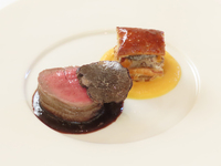 【厳選食材コース】全10皿 + 乾杯スパークリング　