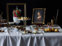 【The Lobby Lounge / Plan limited to 2 groups per day with guaranteed window seating】 Renaissance Art The Ritz Carlton Tokyo Afternoon Tea + 1 glass of The Ritz-Carlton Champagne