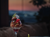 [Weekdays Online Exclusive] Fig Parfait + 1 drink at Cafe