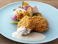 神戸洋食ランチ：クリームコロッケ