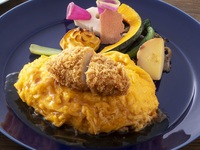 Kobe Western-style lunch: Omelet rice