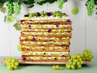 【9月・10月】秋の味覚～ぶどうの⼥王“シャインマスカットのスイーツビュッフェ”～ 6300円→5900円（1日10名・オンライン決済専用）