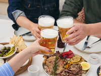【月～木18時までの来店限定！】BBQ Plan（アルコール＋ソフトドリンク3時間飲み放題）