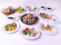 ［窓際確約・シャンパン付］Hawaiian Special Course［Surf & Turf］