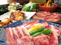 [Reservation-only] Yazawa Kobe Beef Deluxe Course – 10 dishes in total. This satisfying course features Kobe beef chutoro, marbled yaki-shabu, and carefully selected grilled Kobe beef and steaks.