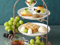 【9/3～11/9】平日14：00予約・数量限定！　季節のAfternoon Tea Set 〜シャインマスカット〜　※要予約　【画像はイメージです】  