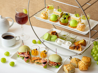 【Weekdays】SHINE MUSCAT GRAPE AFTERNOON TEA with a glass of moctail（9/1～11/30）