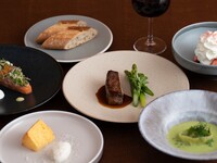 July 17 onwards: [Lunch] A 5-course seasonal lunch set 