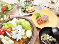 【個室料なし／ダイニングランチ】お日にち限定≪涼風会席.｡:+*≫