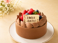 生デコレーションケーキ《生チョコクリーム》４号