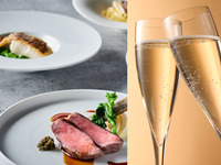 🥂乾杯酒プレゼント🥂【お得ランチ】Wメインのランチコース全5品-SHIKITEI-