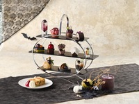 [9/19~10/31] Grape Afternoon Tea + Glass of Champagne