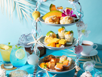 August 1 onwards: [Aquarium☆Afternoon Tea] “Mermaid Princess” afternoon tea featuring melon and mango, plus unlimited wine and coffee!