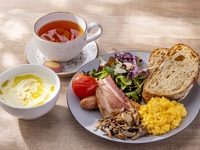 【NY Breakfast】選べるメインディッシュ＋コーヒー・紅茶