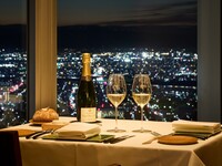 ＜個室確約プレミアムディナープラン＞キャビア・フォアグラ・三河湾の高級食材・プレミアム牛のロッシーニなど全10品のフルコース 　個室料無料