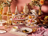 【Wagyu Lunch】Toasting wine × 10 appetizers × Autumn Palace Afternoon Tea with Bacha Coffee