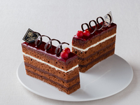 フランボワーズチョコレートケーキ