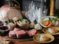 【DINNER】旬野菜や黒毛和牛をご堪能いただける シーズナルコース　全10品