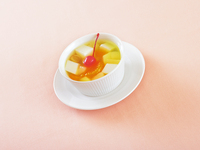 Almond tofu (almond jelly)