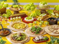 【早割！土日祝ヒルトンブランチ】2部：13:30～15:00までの90分制★大人20％割引＜2026年9月5日-10月25日＞🟢🟢🟢秋の美食紀行ビュッフェ＆シャインマスカットフェア～